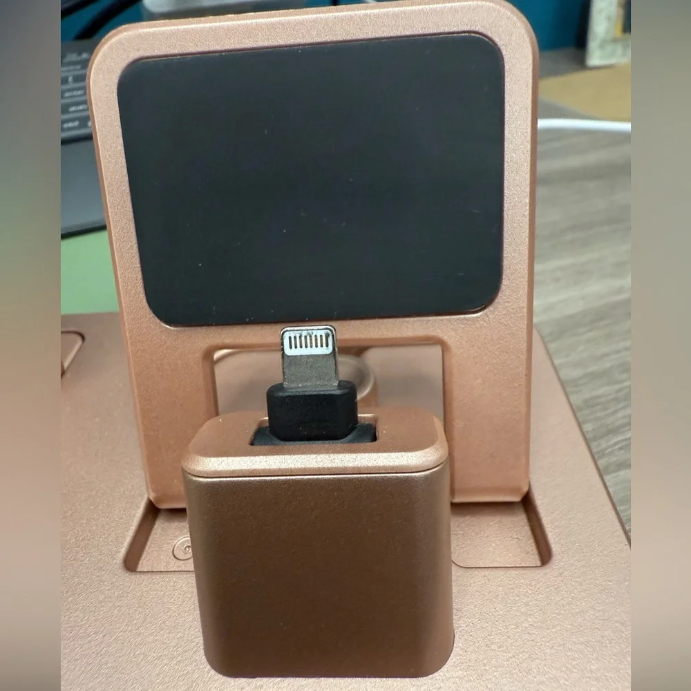Rose Gold Charging Station